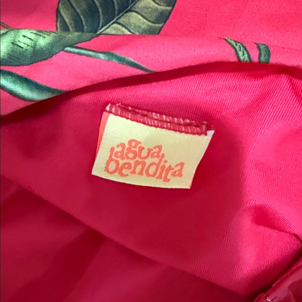 Agua Bendita Pink Floral Swimwear - Picture 3 of 4
